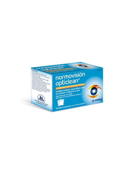 Ocualiv normovisión 30 Toallitas