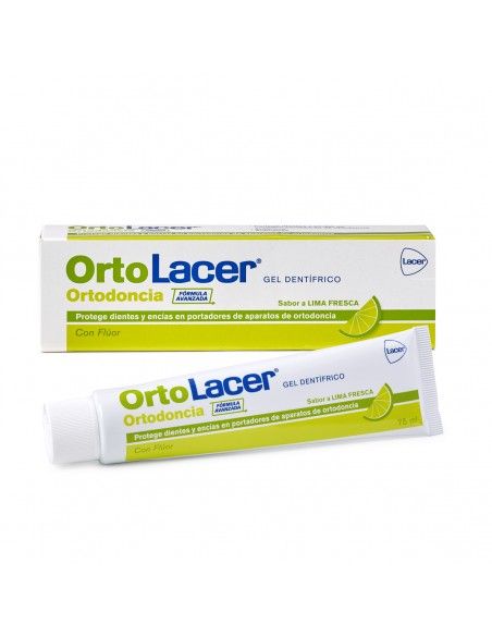 OrtoLacer gel dental sabor lima 75ml