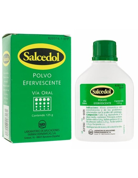 Salcedol Polvo Efervescente 125 g Salcedol Polvo Efervescente 125 g