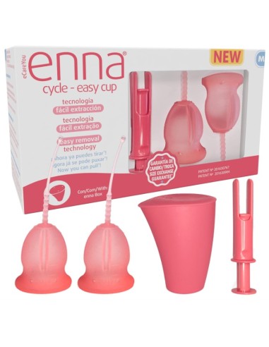 Enna Copa Menstrual Easy Cup Talla M 2 Unidades