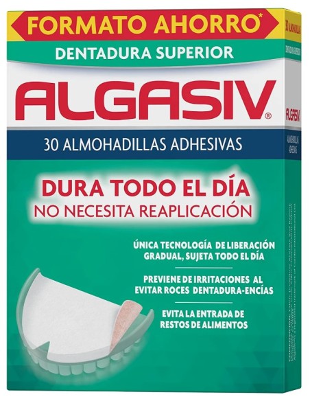 Algasiv almohadillas adhesivas superior 30 uds