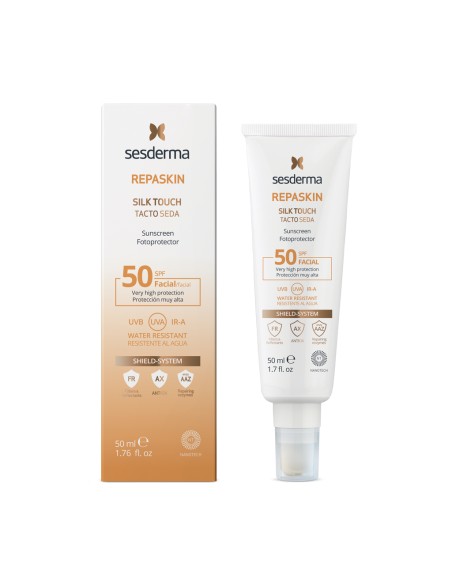 Sesderma Repaskin fotoprotector tacto seda SPF50+ 50ml