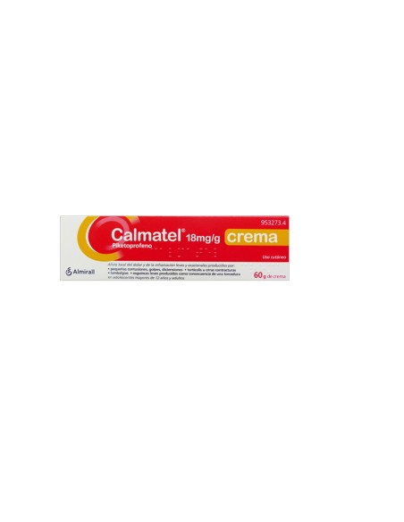 Calmatel 18 mg/g Crema, 60 g