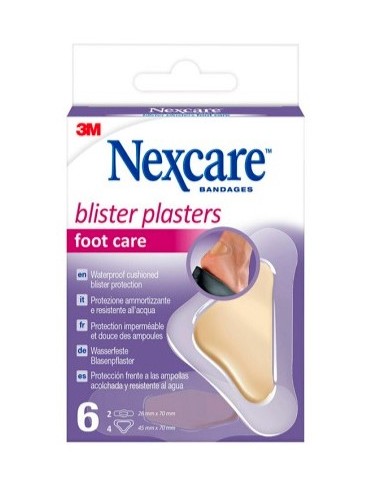 Nexcare Gel Hidrocoloide Pie 6 unidades