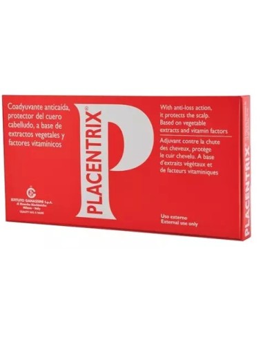 Placentrix Loción Anticaída 10 Ampollas
