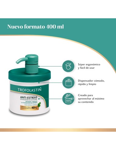 Trofolastin Anti-Estrías 400 ml