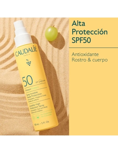 Caudalie Vinosun Spray Invisible FPS 50 150 ml.