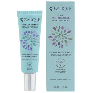 Rosalique 3 en 1 Anti Redness FPS 50 30 ml