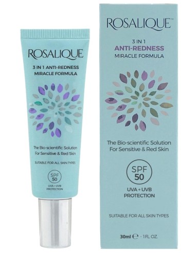 Rosalique 3 en 1 Anti Redness FPS 50 30 ml Rosalique 3 en 1 Anti Redness FPS 50 30 ml