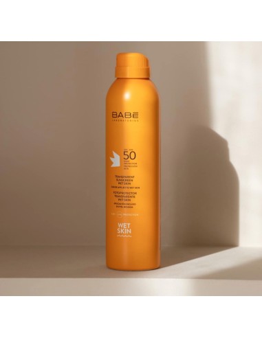Babe Fotoprotector Transparente Wet Skin FPS 50 200 ml Babe Fotoprotector Transparente Wet Skin FPS 50 200 ml
