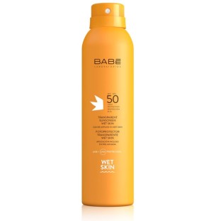 Babe Fotoprotector Transparente Wet Skin FPS 50 200 ml