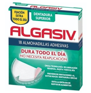 Algasiv® almohadillas adhesivas superior 18uds