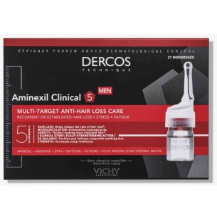 Vichy Dercos Aminexil Clinical 5 Hombre 21amp