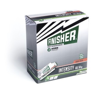 Finisher® Intensity Gel Energético Sabor Fresa 12 Sobres De 50g