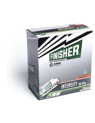 Finisher® Intensity Gel Energético Sabor Fresa 12 Sobres De 50g Finisher® Intensity Gel Energético Sabor Fresa 12 Sobres De 50g