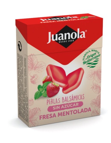 Juanola® perlas balsámicas sabor fresa 25g