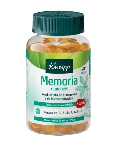 Kneipp Memoria Gummies 60 Unidades Kneipp Memoria Gummies 60 Unidades