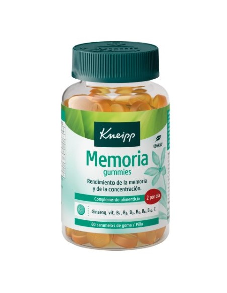 Kneipp Memoria Gummies 60 Unidades