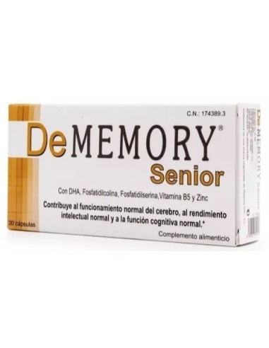 DeMemory Senior 30 Cápsulas