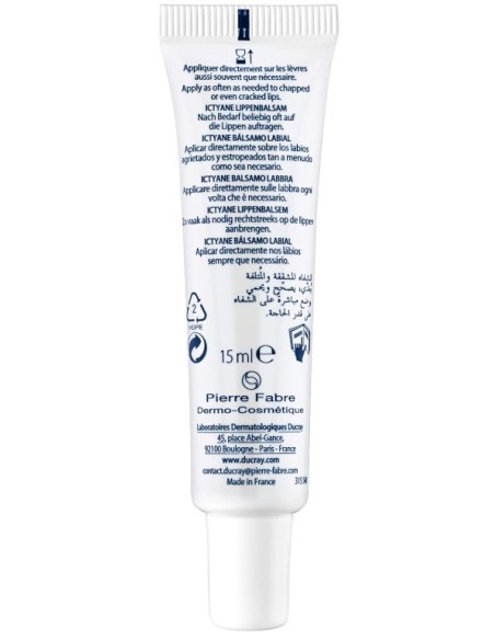 Ducray Ictyane Bálsamo de Labios 15 ml