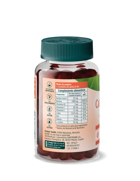 Kneipp Cabello y Uñas Gummies 60 Unidades