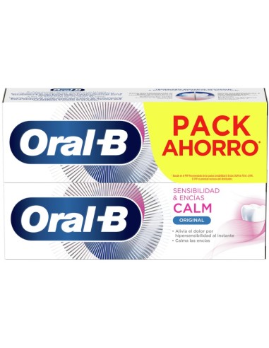 Oral B Sensibilidad & Encías Calm 2x75 ml Oral B Sensibilidad & Encías Calm 2x75 ml