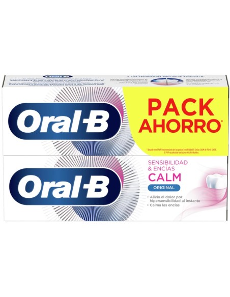 Oral B Sensibilidad & Encías Calm 2x75 ml Oral B Sensibilidad & Encías Calm 2x75 ml