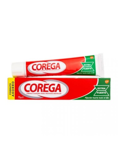 Corega Extra Fuerte Crema Fijadora 70 g Corega Extra Fuerte Crema Fijadora 70 g