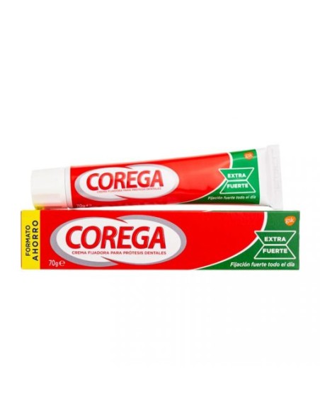 Corega Extra Fuerte Crema Fijadora 70 g