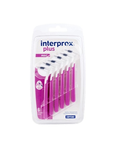 Interprox Maxi Plus cepillo dental interproximal 6uds Interprox Maxi Plus cepillo dental interproximal 6uds