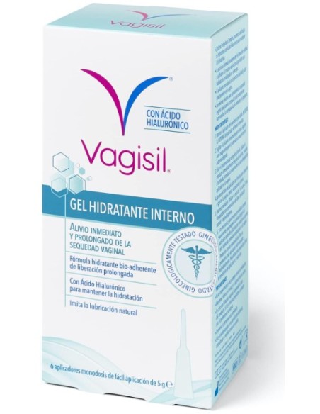 Vagisil Gel Íntimo Hidratante Interno 6x5 g