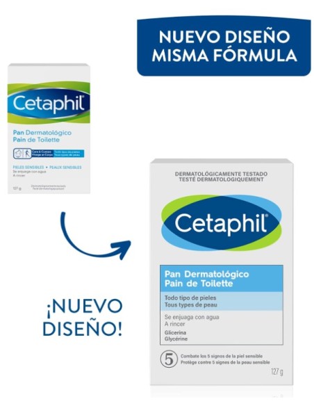 Cetaphil pan dermatológico 127g Cetaphil pan dermatológico 127g