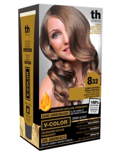 TH Pharma 8.32 rubio claro beige 60ml