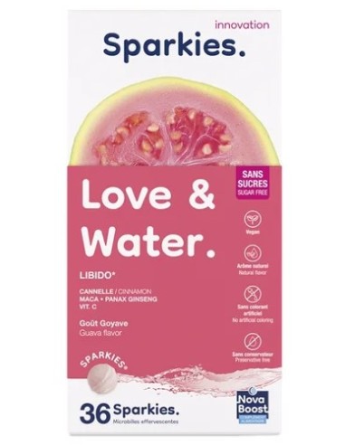Novaboost Sparkies Love & Water 36comp Novaboost Sparkies Love & Water 36comp