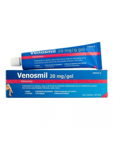 Venosmil gel 20 mg/g 60 g