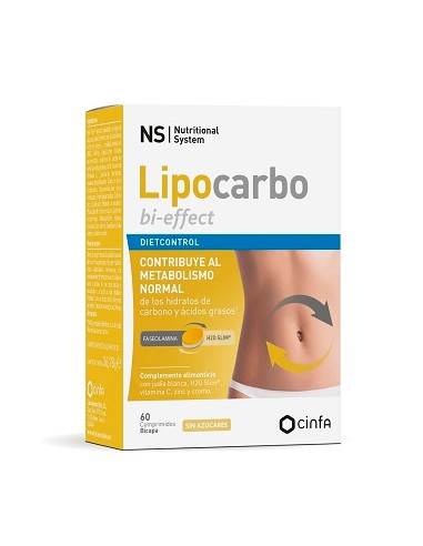 Lipocarbo Bi-effect 60 comprimidos...