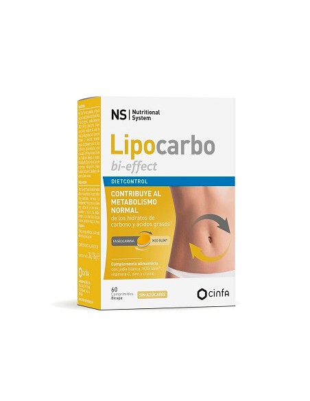 Lipocarbo Bi-effect 60 comprimidos bicapa