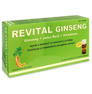Revital Ginseng 20 Viales...