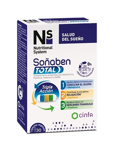 NS Soñaben Total 30 cápsulas NS Soñaben Total 30 cápsulas