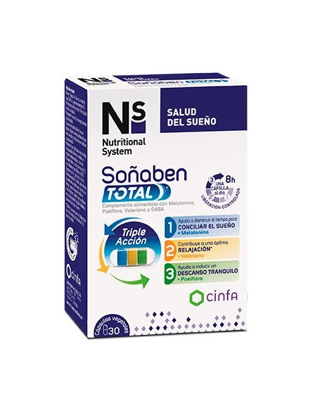 NS Soñaben Total 30 cápsulas