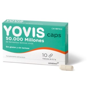 Yovis Caps Fermentos Lácticos 10 Cápsulas