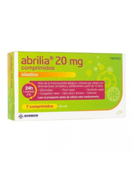 Abrilia 20 mg 7 Comprimidos