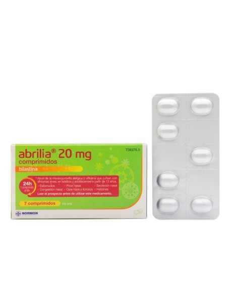 Abrilia 20 mg 7 Comprimidos