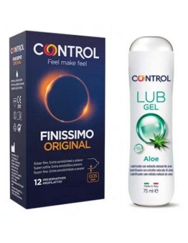 Pack Control Finissimo+Lubricante Aloe