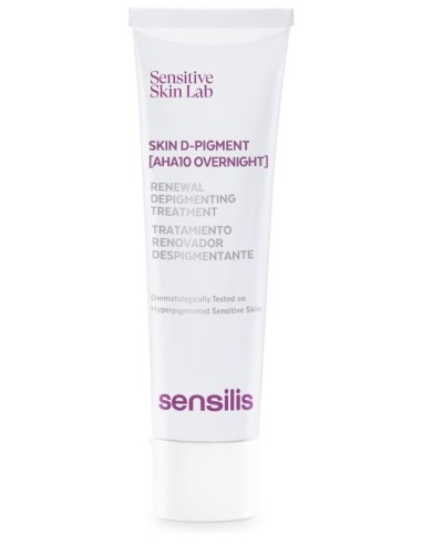 Sensilis Skin D-Pigment Aha10 Overnight 30 ml.