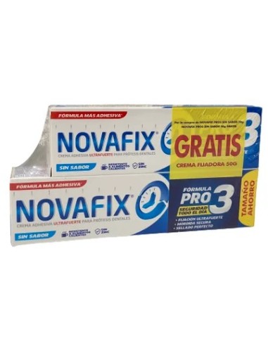Novafix Formula Pro Envase 70G + Envase 50 G