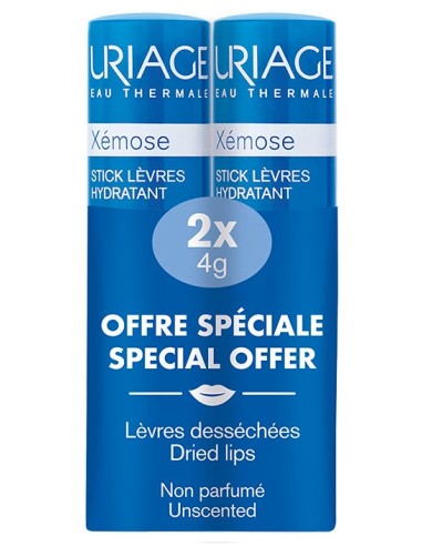 Uriage Xemose Lipsticks 4Gr X 2 Unidades