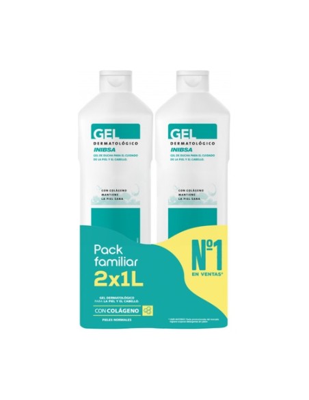 Inibsa Gel Dermatológico Pack 2 x 1L