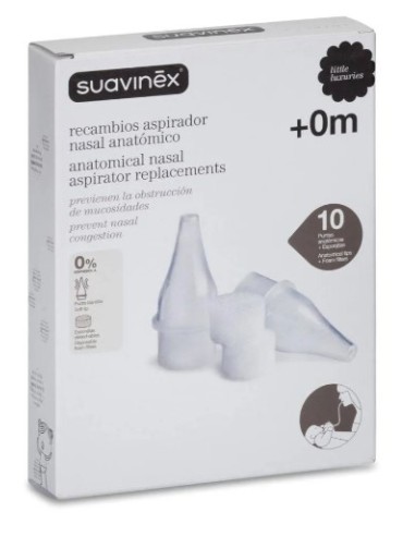 Suavinex Recambios Aspirador Nasal 10uds
