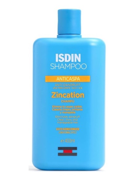 Isdin Zincation Champú Anticaspa Uso Frecuente 400ml
